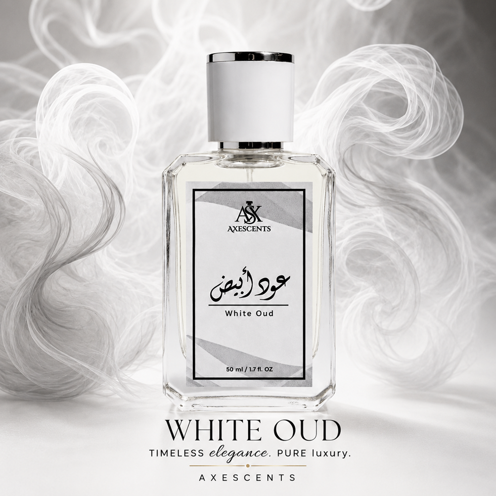 White Oud by AXESCENTS – Premium Long Lasting Unisex Perfume | 50ml
