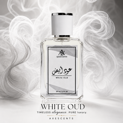 White Oud by AXESCENTS – Premium Long Lasting Unisex Perfume | 50ml