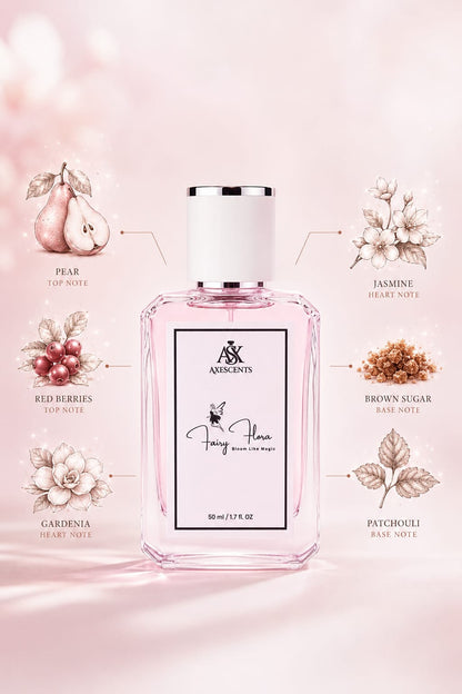 Fairy Flora by AXESCENTS – Premium Long Lasting Women's Perfume | 50ml