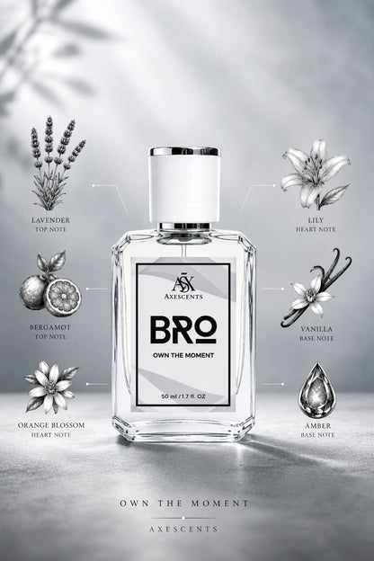 BRO by AXESCENTS – Premium Long Lasting Men's Perfume | 50ml