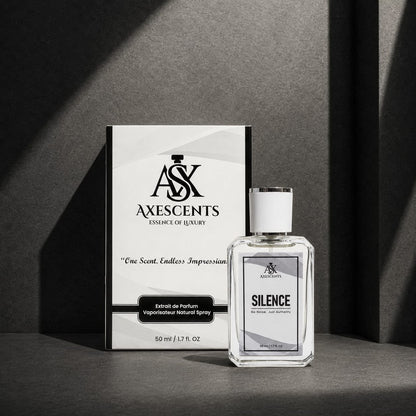 SILENCE by AXESCENTS – Premium Long Lasting Men's Perfume | 50ml